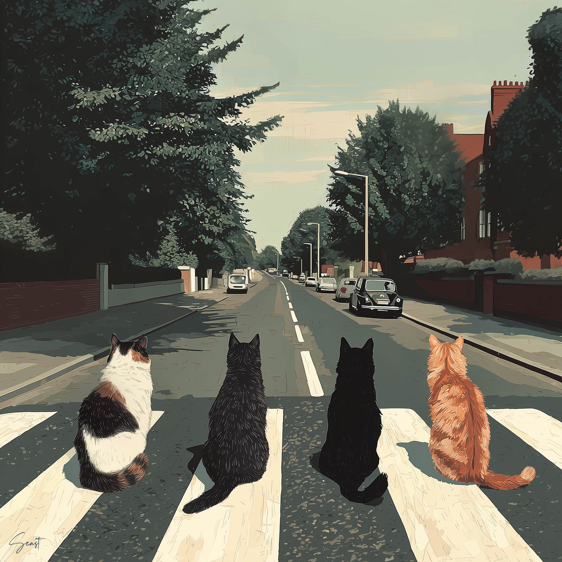 Illustration — Golden Slumbers